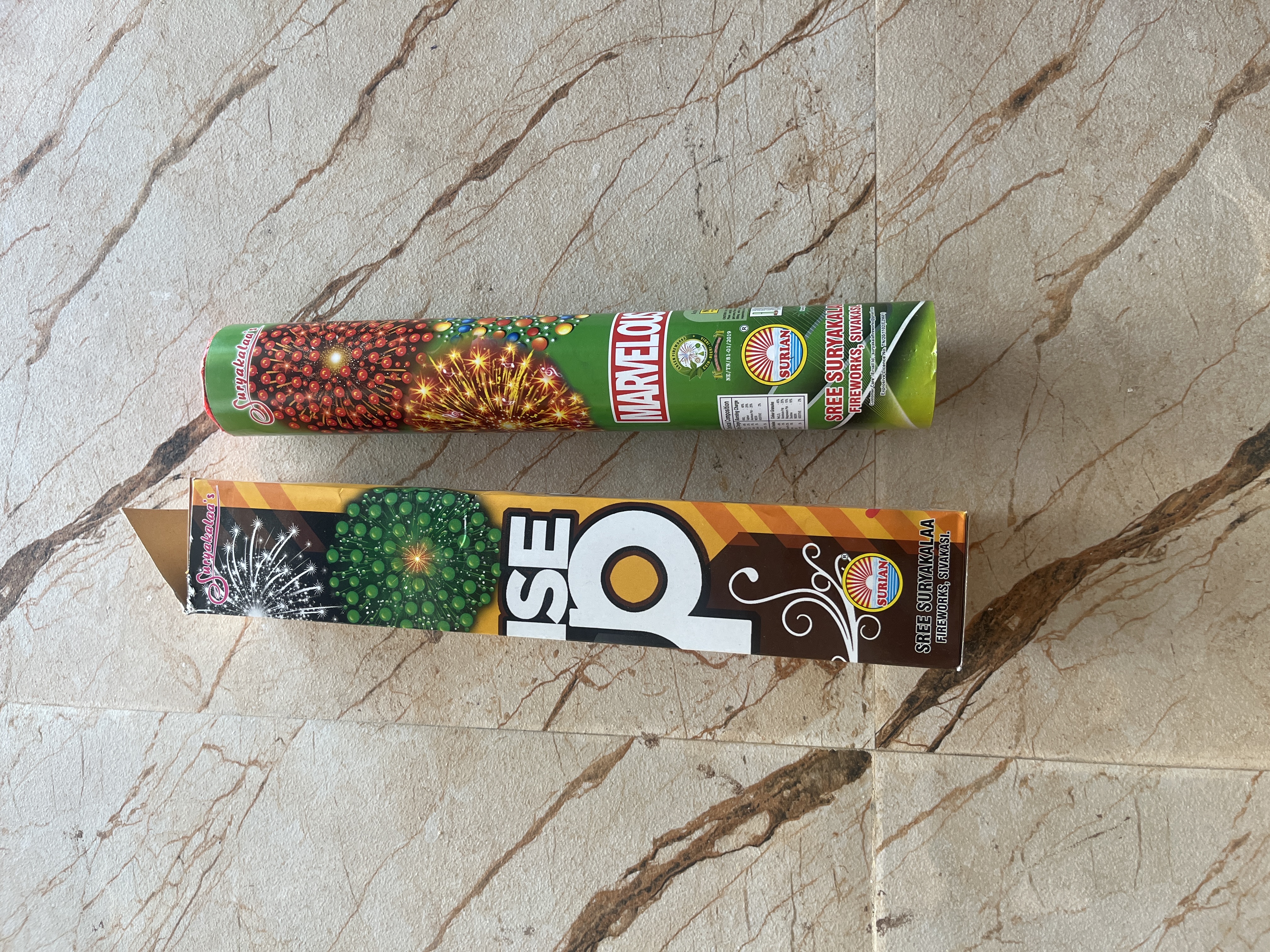 2.5 Inch Pipe With Mixed Colours (1 Pcs)