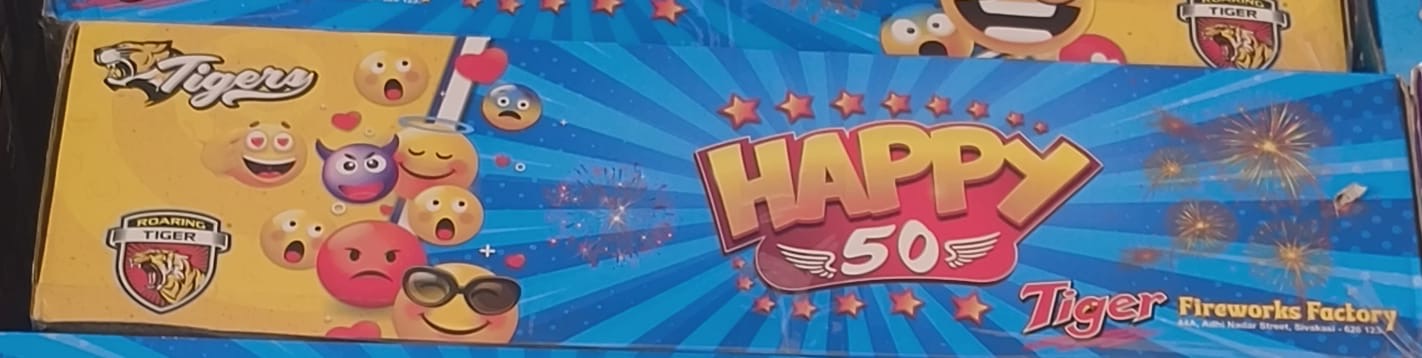 Happy 50 - 50 Shots Multicolours
