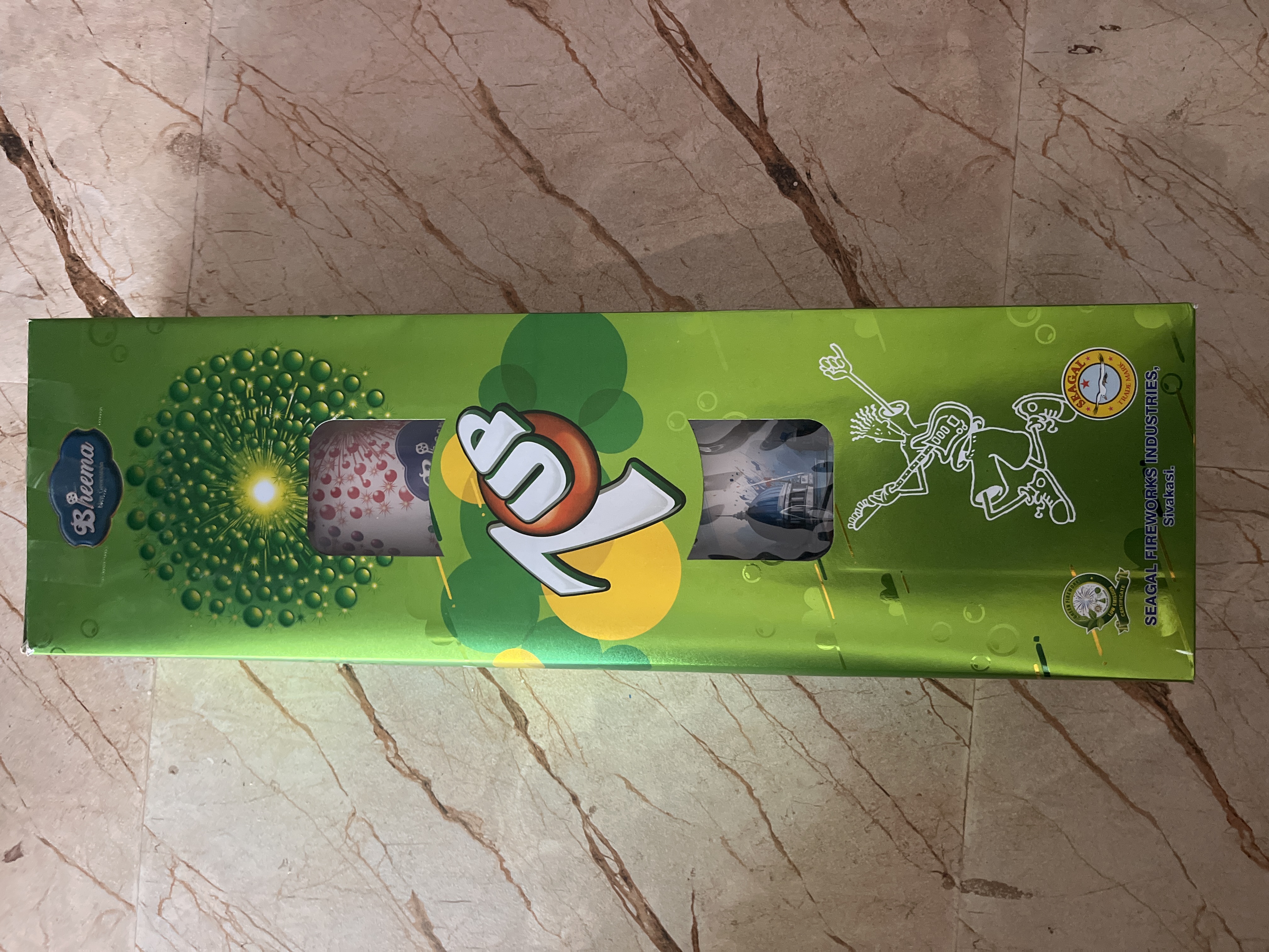 5 Inch Pipe With Mixed Colours (1 Pcs)