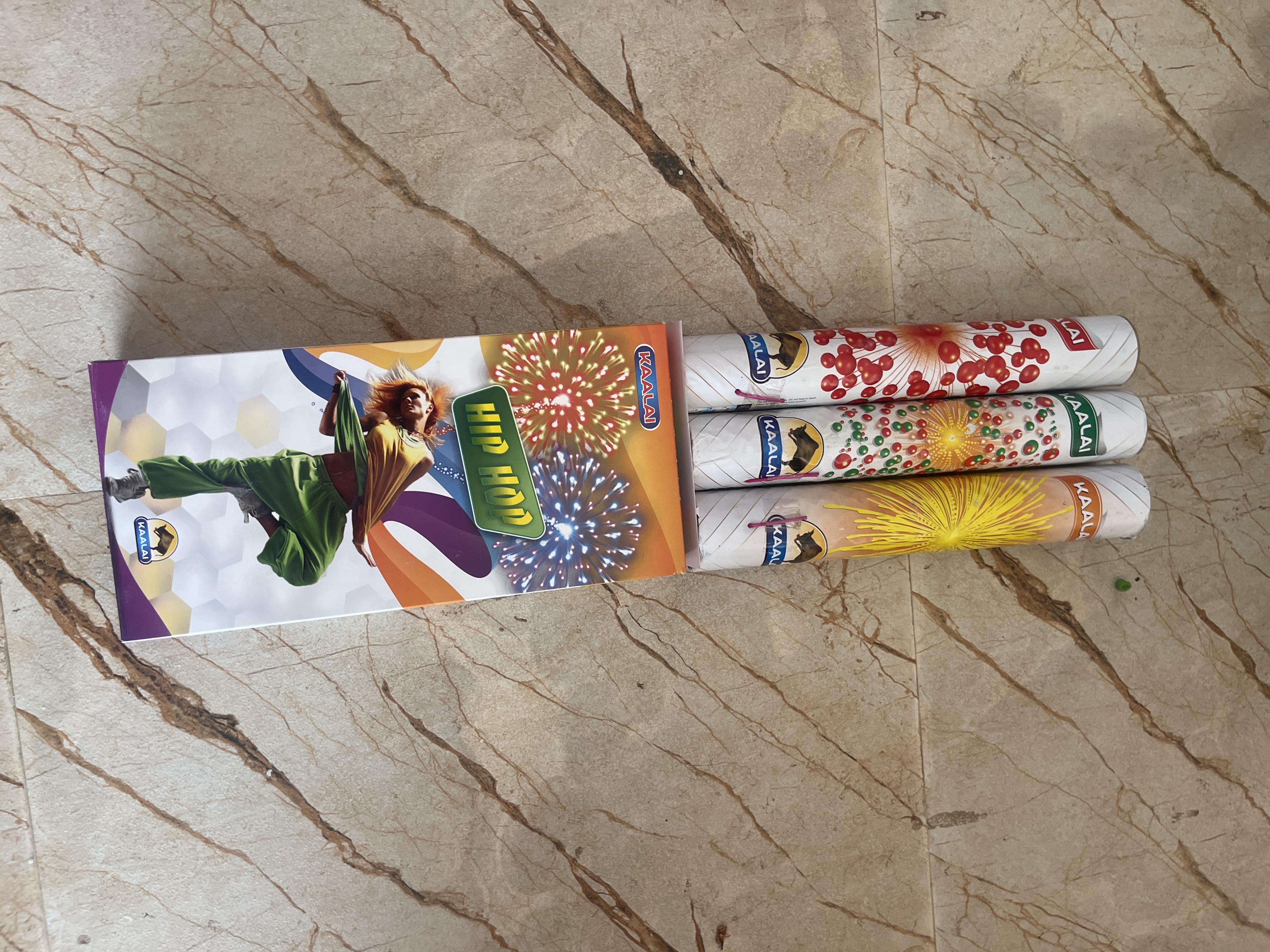 2 Inch Pipes With Different Colours (3 Pcs)