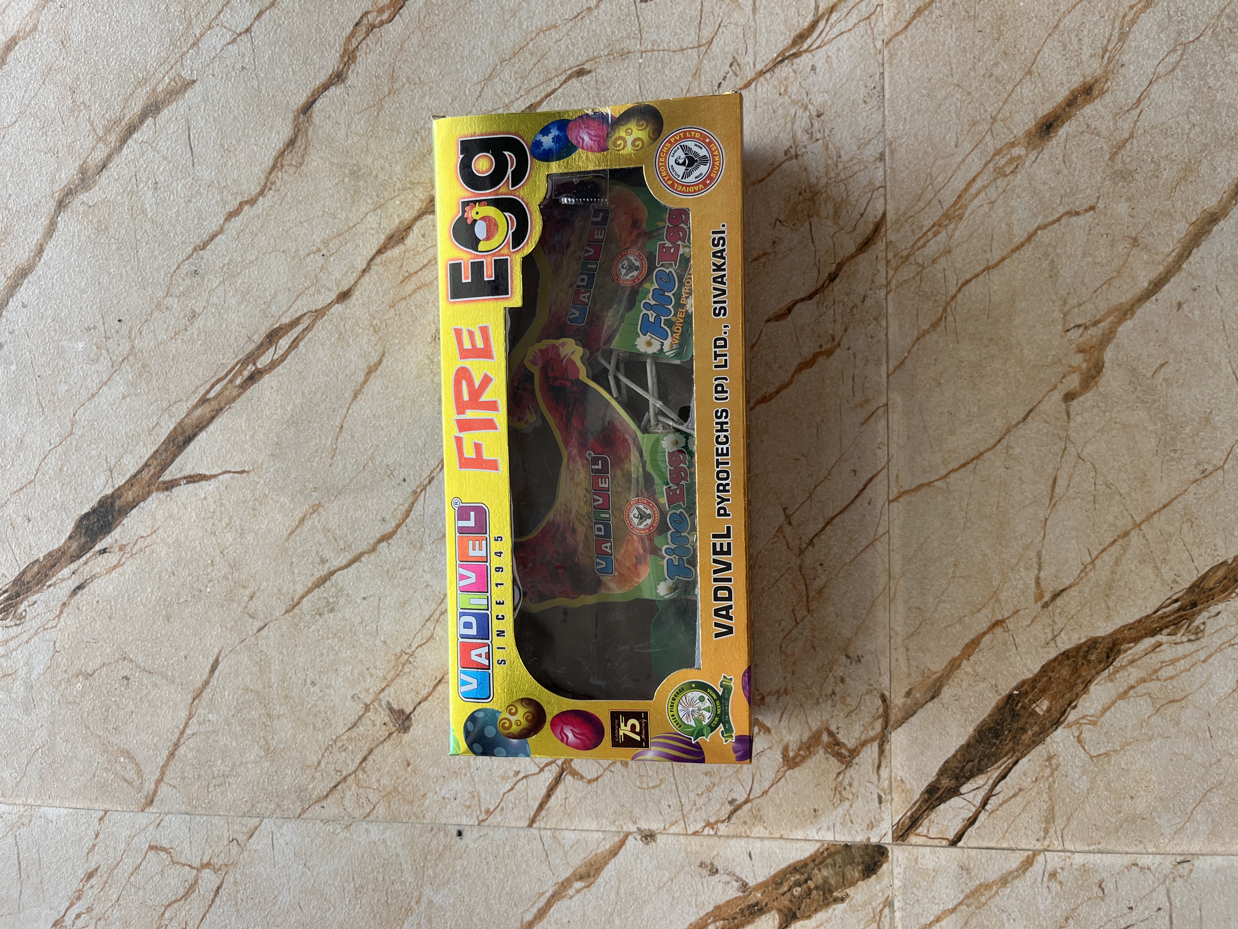 Fire Egg From Vadivel Fireworks (2 Pcs)
