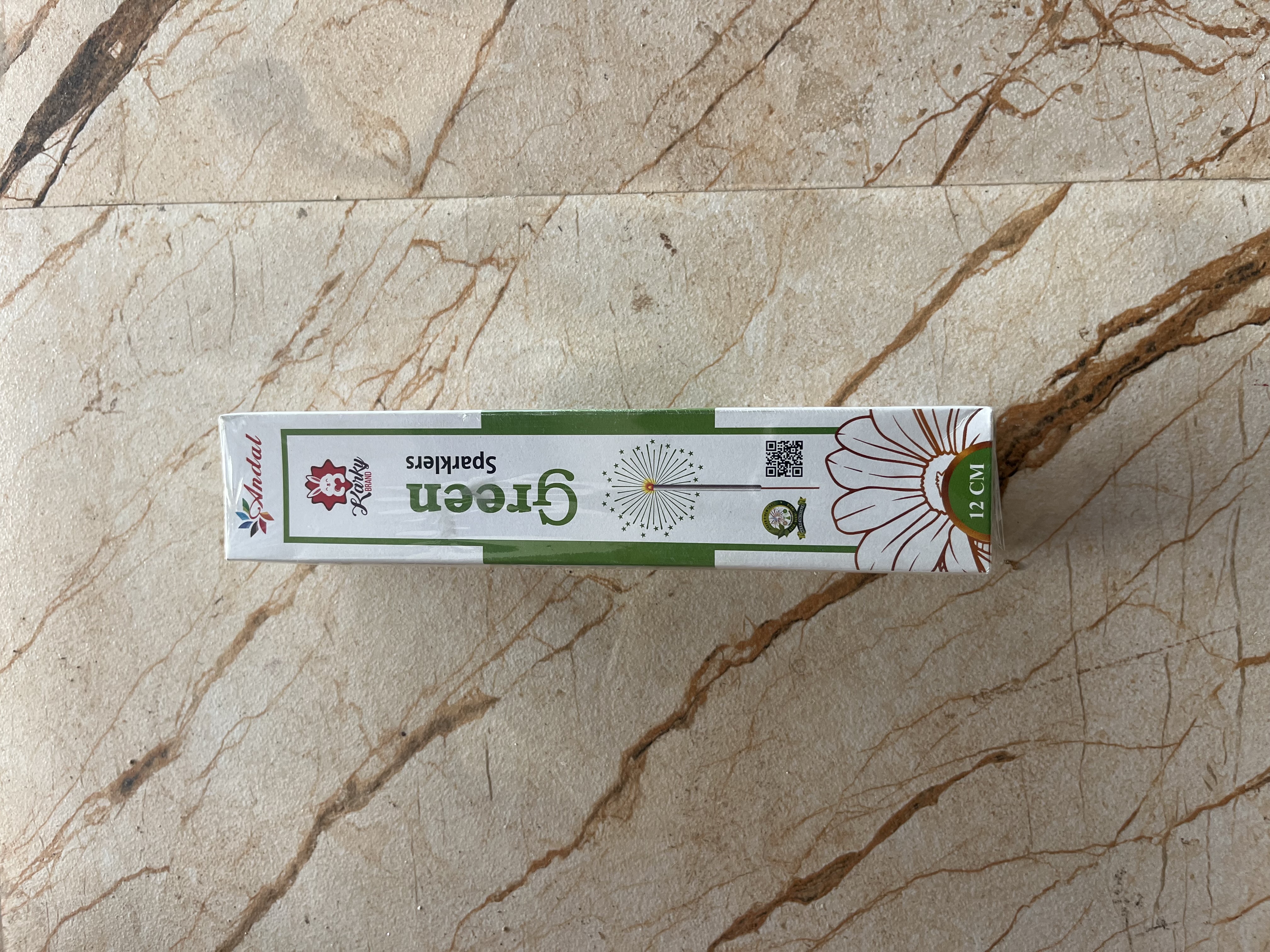 12 Cm Green Sparklers (10 Pcs)