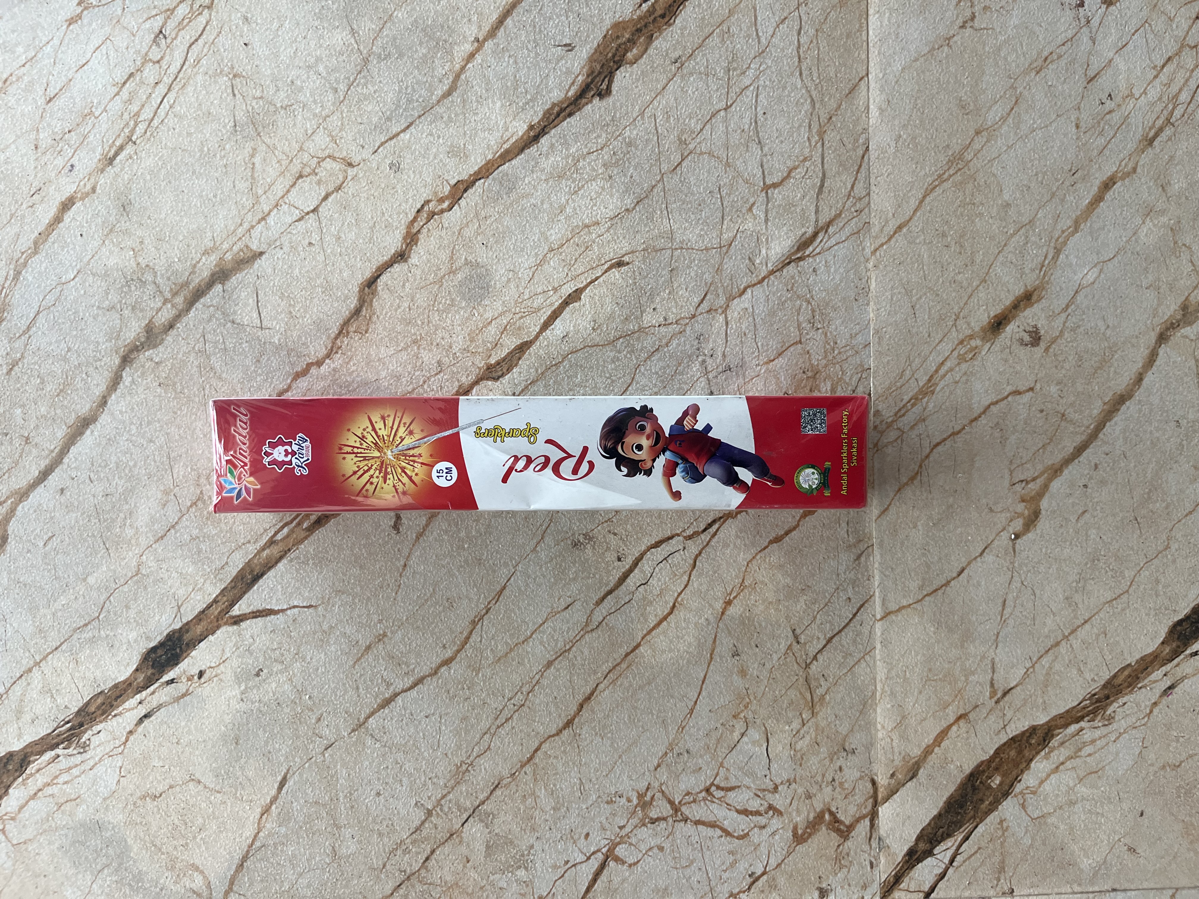 15 Cm Red Sparklers (10 Pcs)