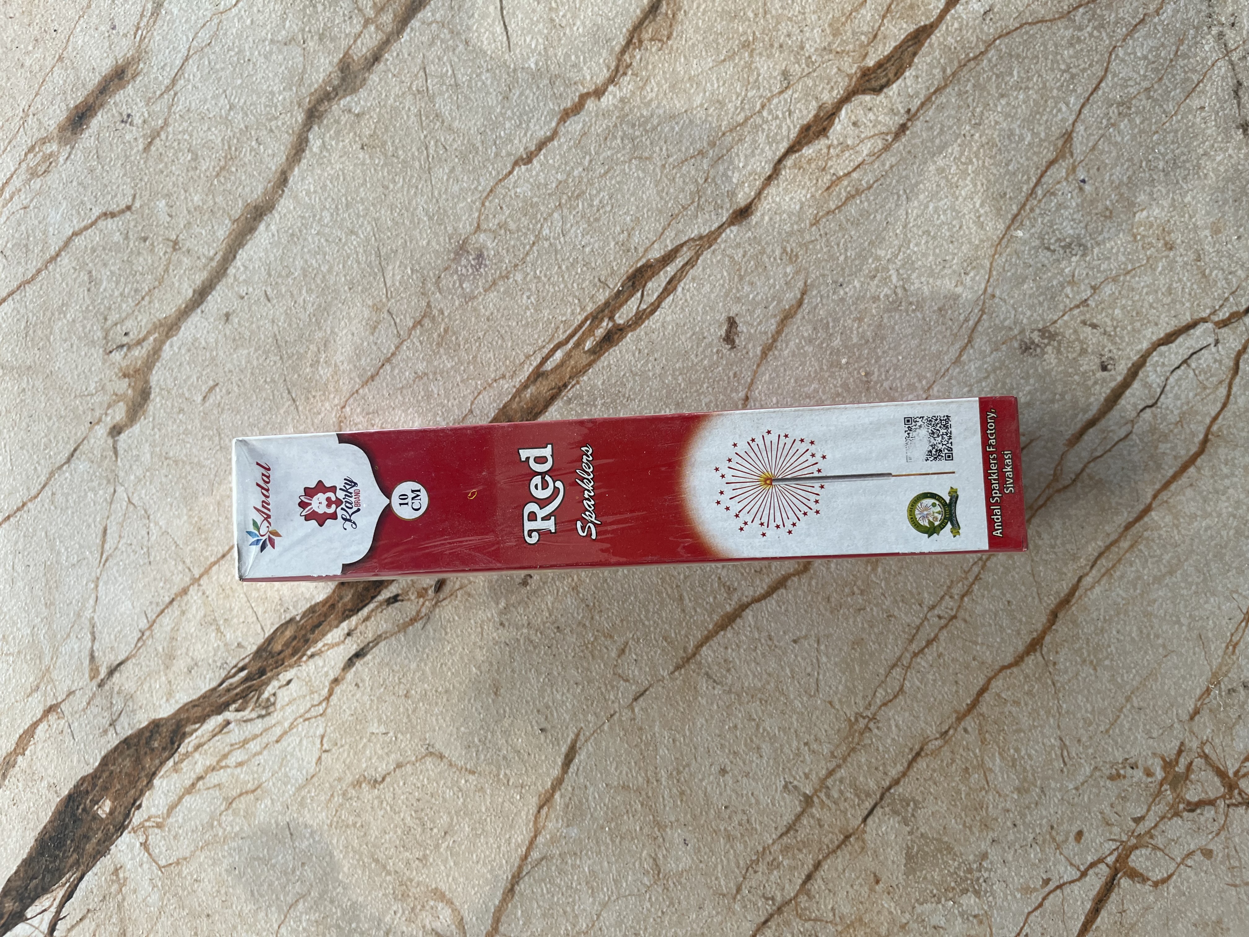 10 Cm Red Sparklers (10 Pcs)