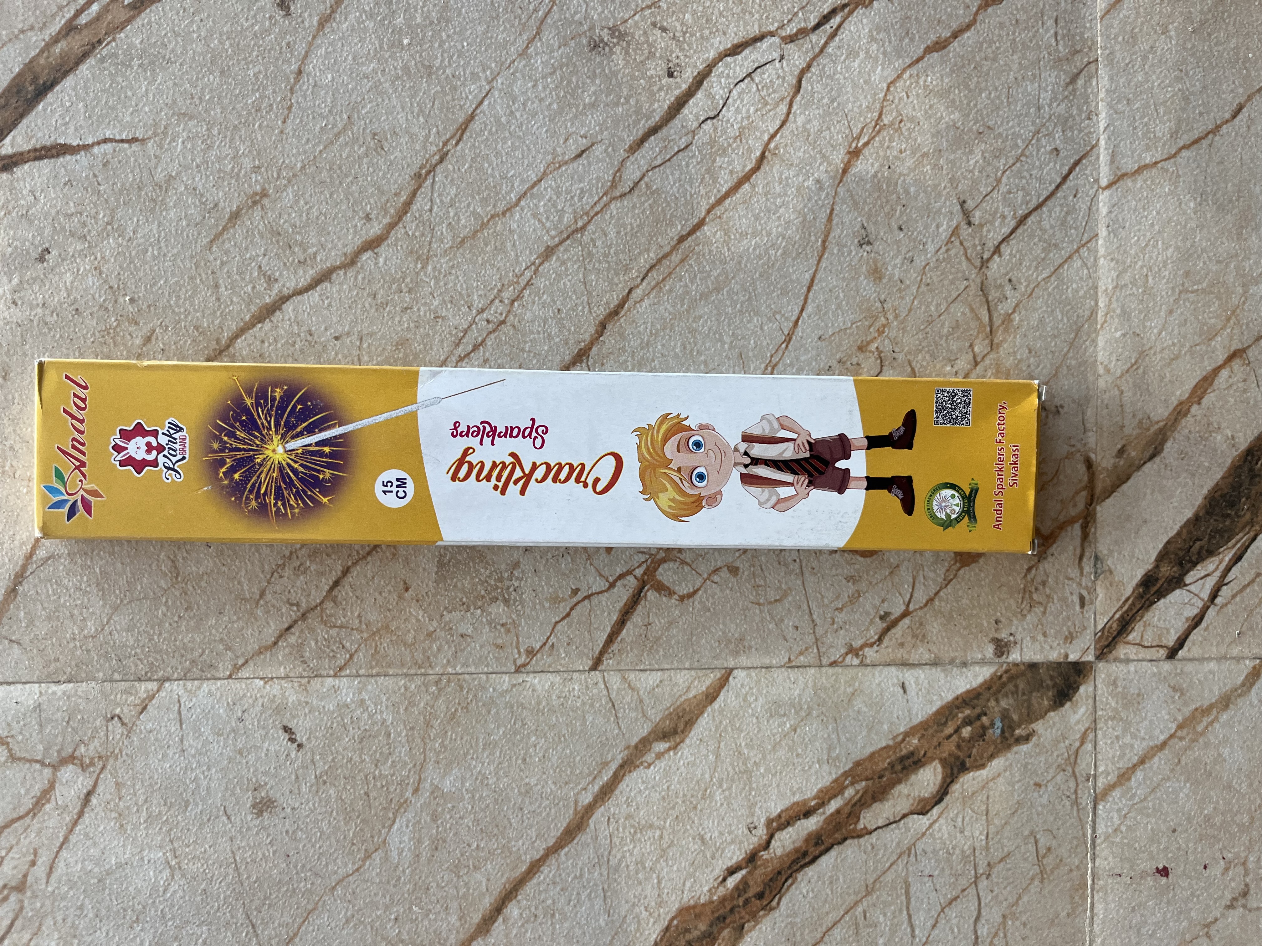 15 Cm Crackling Sparklers (10 Pcs)