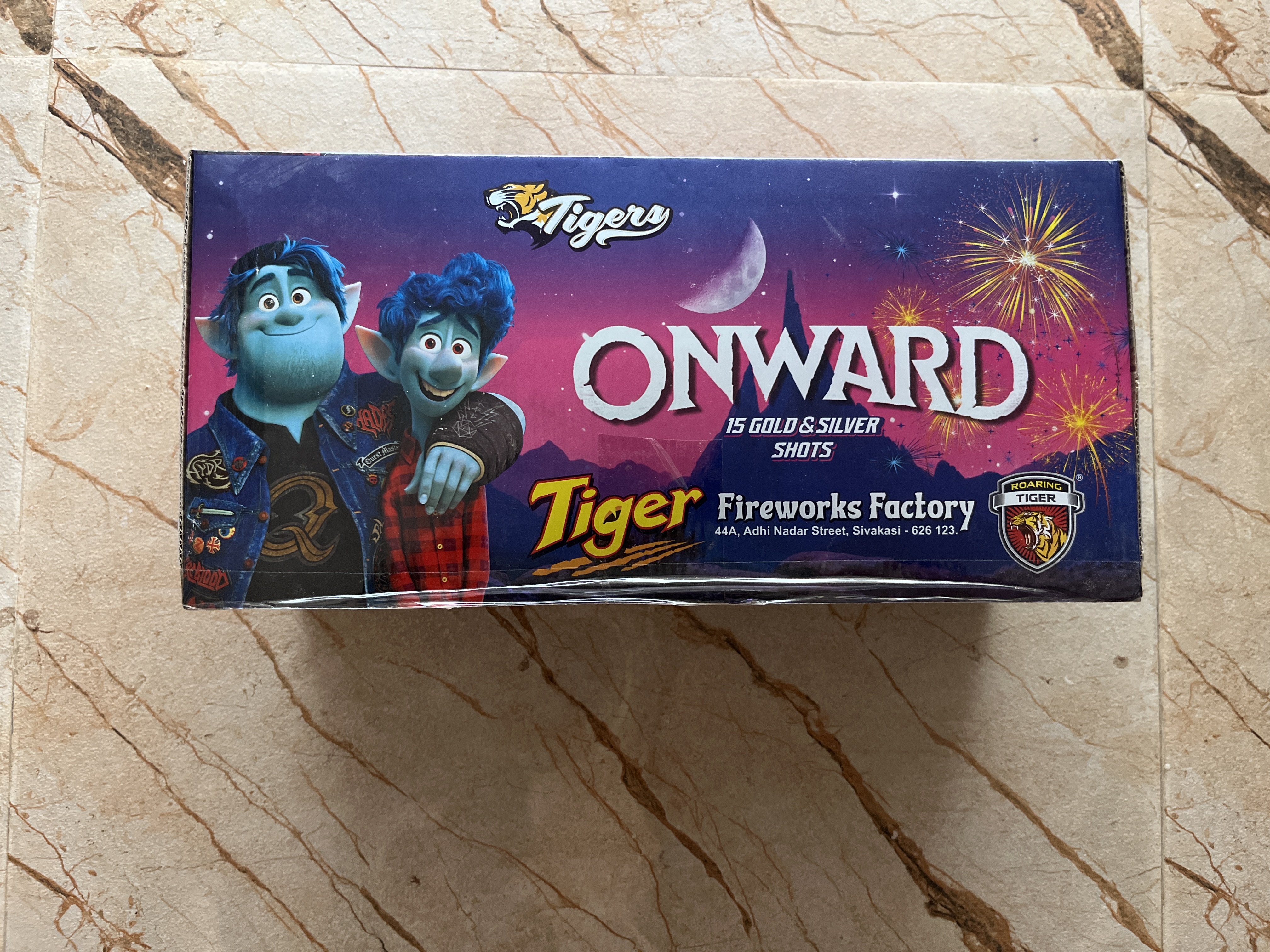Onward - 15 Shots With Silver & Gold Effect